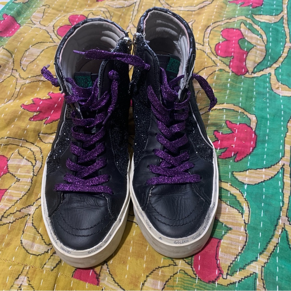 Golden Goose Hi Star Hi Slide Platform - FLAWS - Picture 7 of 17
